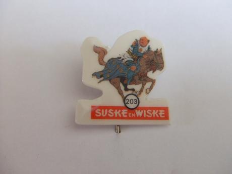 Suske en Wiske 203 Lambik op een paard
